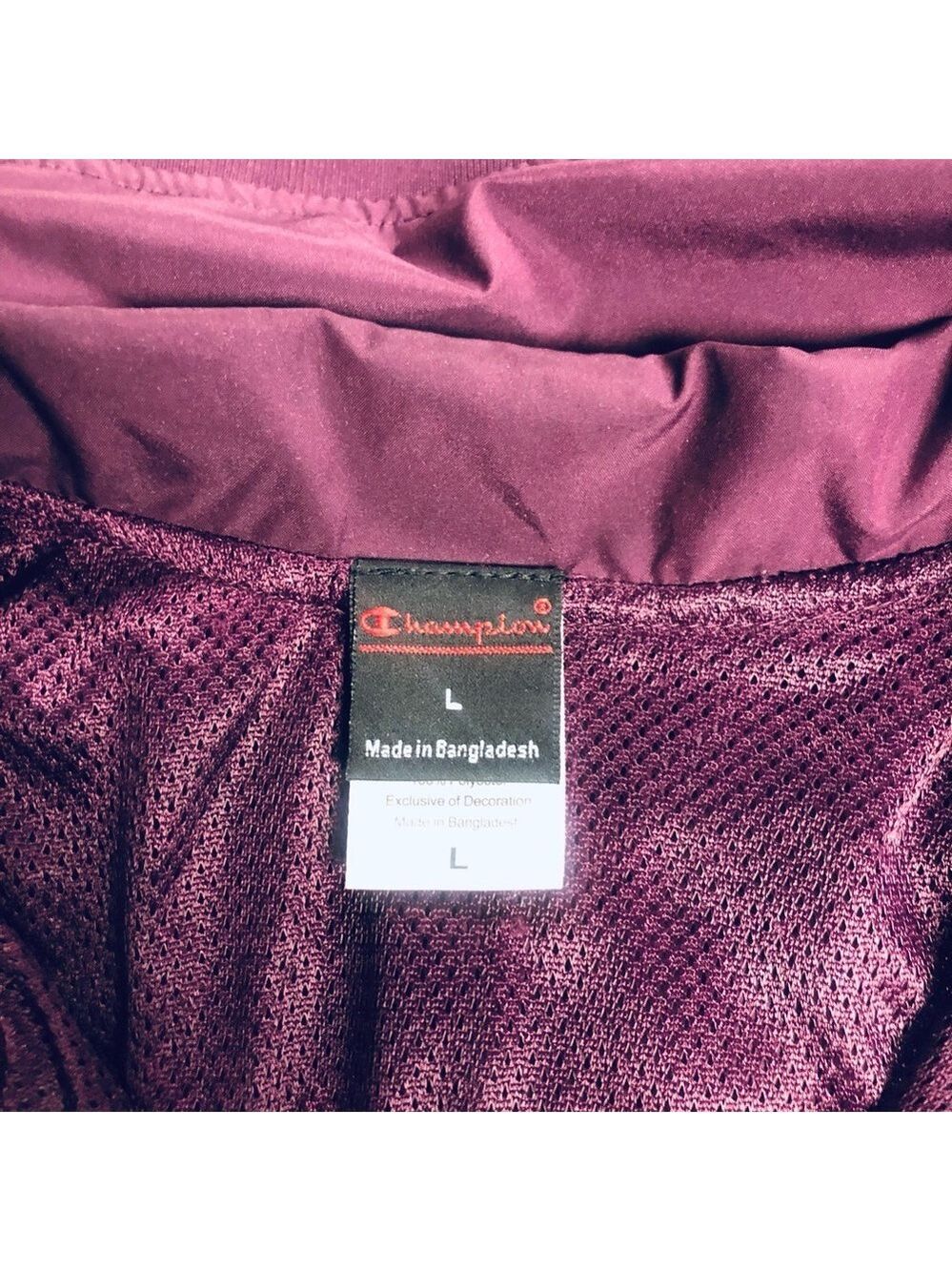 CHAMPION LIGHT WEIGHT RAIN JACKET SIZE L - Picture 4 of 5